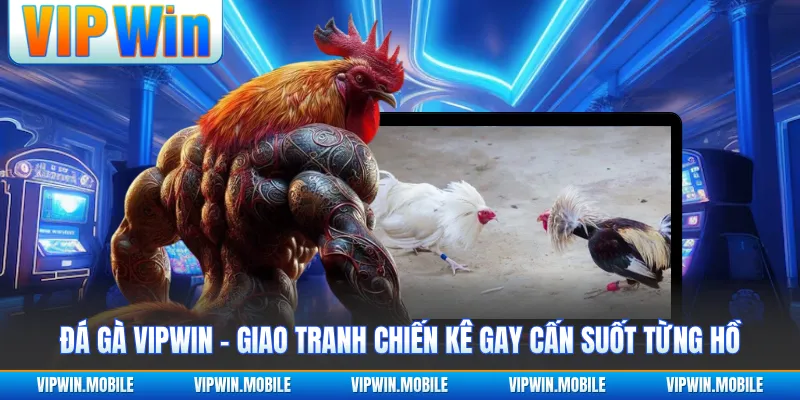 Đá Gà VIPWIN - Giao Tranh Chiến Kê Gay Cấn Suốt Từng Hồ
